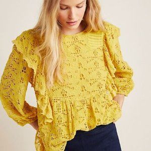 Anthropologie Maeve Clementine Blouse